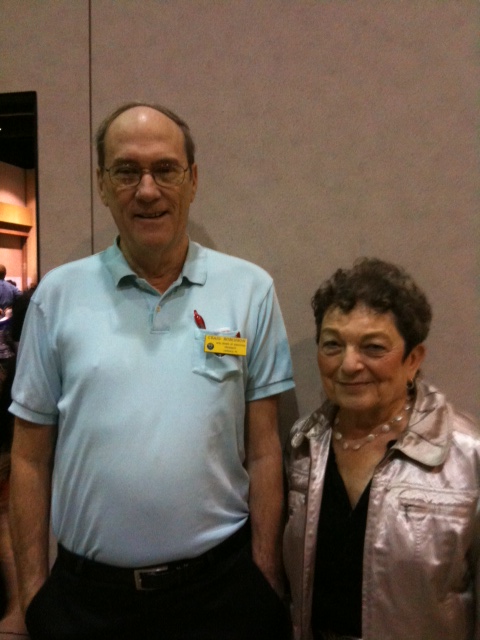 Craig Robinson and partner, Elaine Clair