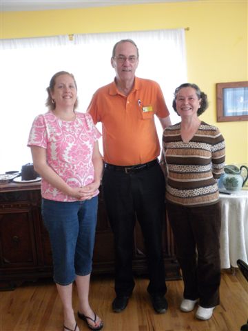 Craig with Jan Weber and Laureen Alcock